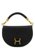 Chloe Woman Black Leather Marcie Handbag