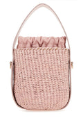 Chloe Woman Pink Suede Bucket Bag