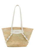 Givenchy Woman Straw Small Voyou Basket Shopping Bag