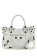 Balenciaga Woman White Nappa Leather Neo Cagole Tote M Handbag