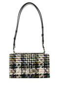 Alexander Mcqueen Woman Multicolor Tweed Skull Shoulder Bag