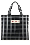 Marni Man Embroidered Jacquard Shopping Bag