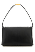 Marni Woman Black Leather Shoulder Bag