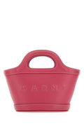 Marni Woman Fuchsia Leather Micro Tropicalia Summer Handbag