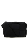 Bottega Veneta Man Black Fabric Cassette Crossbody Bag