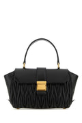 Miu Miu Woman Black Leather Handbag
