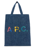 A.P.C. Woman Denim Mini Lou Shopping Bag