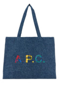 A.P.C. Woman Denim Diane Shopping Bag