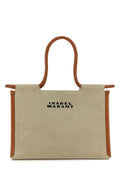 Isabel Marant Woman Sand Canvas Toledo Shopping Bag