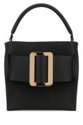 Boyy Woman Black Leather Devon 21 Epsom Handbag