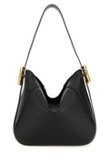 Lanvin Woman Black Leather Melodie Shoulder Bag
