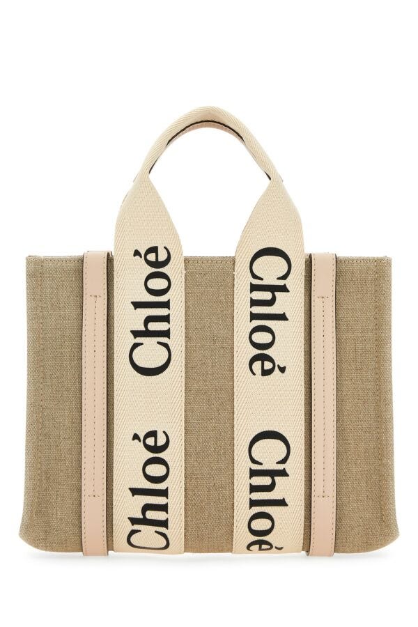 Chloe Woman Multicolor Fabric Small Woody Shopping Bag