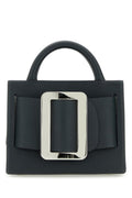 Boyy Woman Midnight Blue Leather Bobby 18 Handbag
