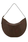 Etro Woman Printed Canvas Big Hobo Essential Shoulder Bag