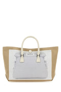 Maison Margiela Woman Cappuccino Fabric Micro Trompe L Oeil 5Ac Handbag