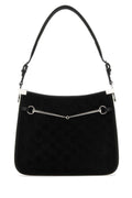 GUCCI Mini Leather Hair Small Horsebit Handbag 23W
