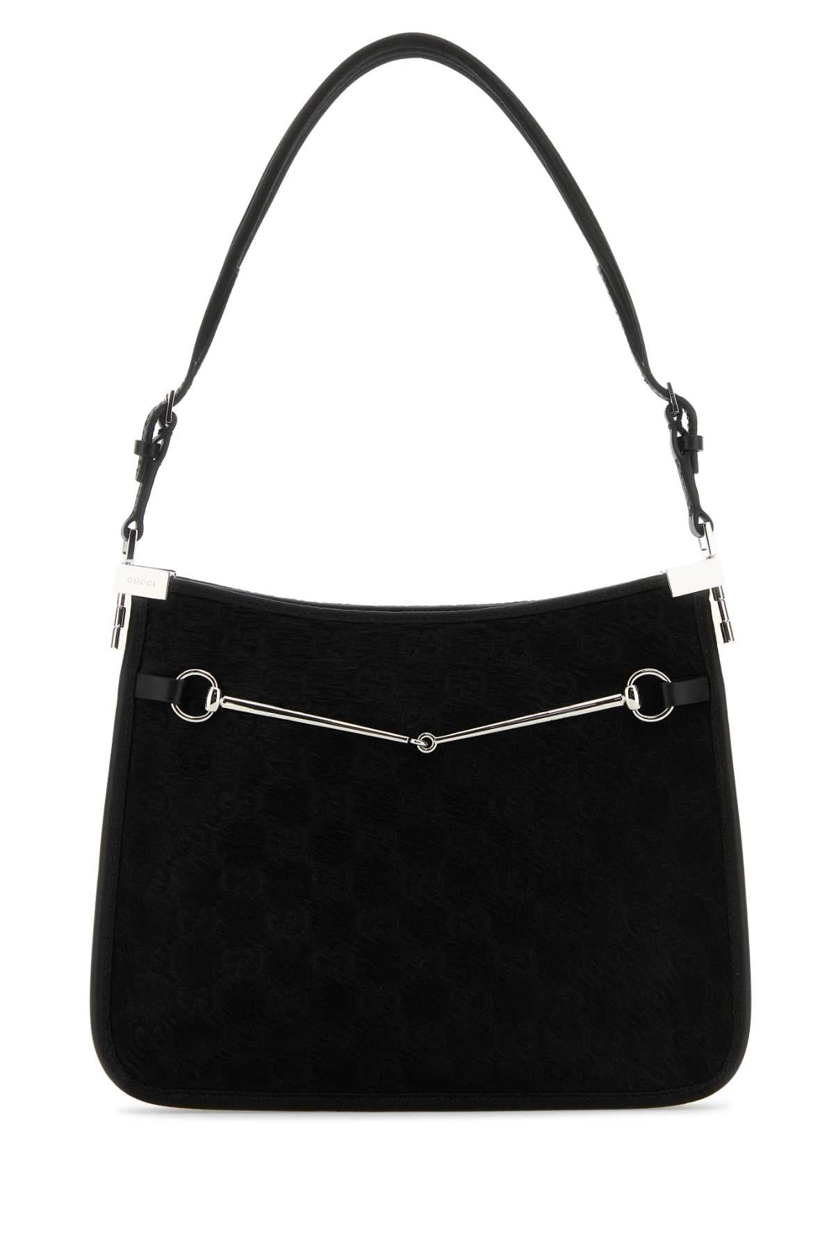 GUCCI Mini Leather Hair Small Horsebit Handbag 23W