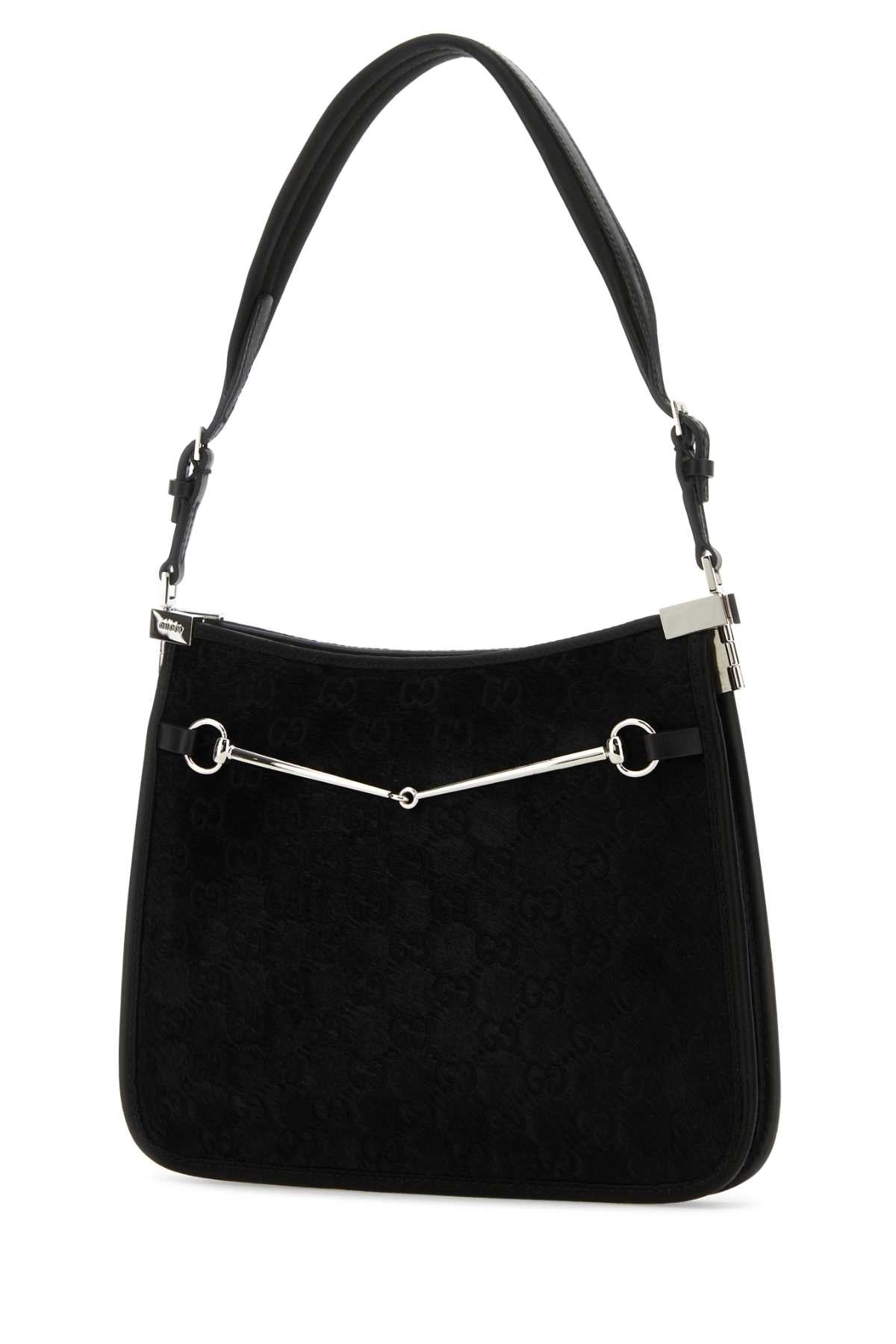 GUCCI Mini Leather Hair Small Horsebit Handbag 23W