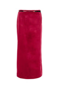 GUCCI Chic Velvet Mini Skirt