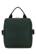 Burberry Man Bottle Green Fabric Crossbody Bag