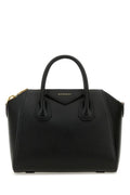 Givenchy Woman Black Leather Small Antigona Handbag