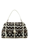 Chloe Woman Embroidered Wool Large Penelope Shoulder Bag