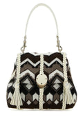 Chloe Woman Embroidered Wool Small Penelope Handbag