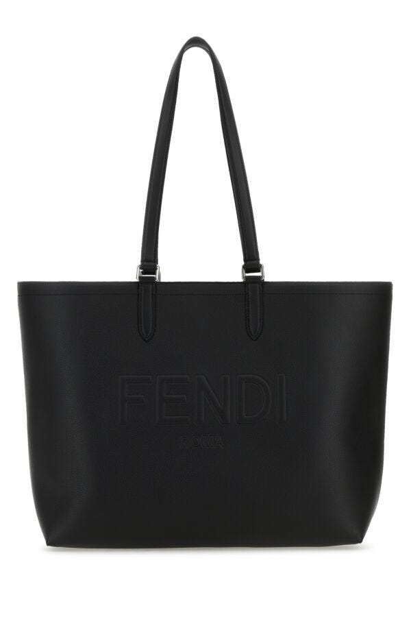 Fendi Man Back Leather Fendi Roma Shopping Bag