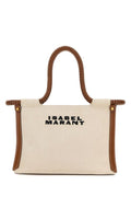 Isabel Marant Woman Sand Canvas Toledo Mini Shopping Bag