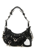 Balenciaga Woman Black Leather Le Cagole Xs Shoulder Bag