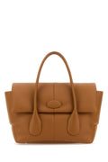 Tod's Woman Caramel Leather Small Bag Reverse Handbag