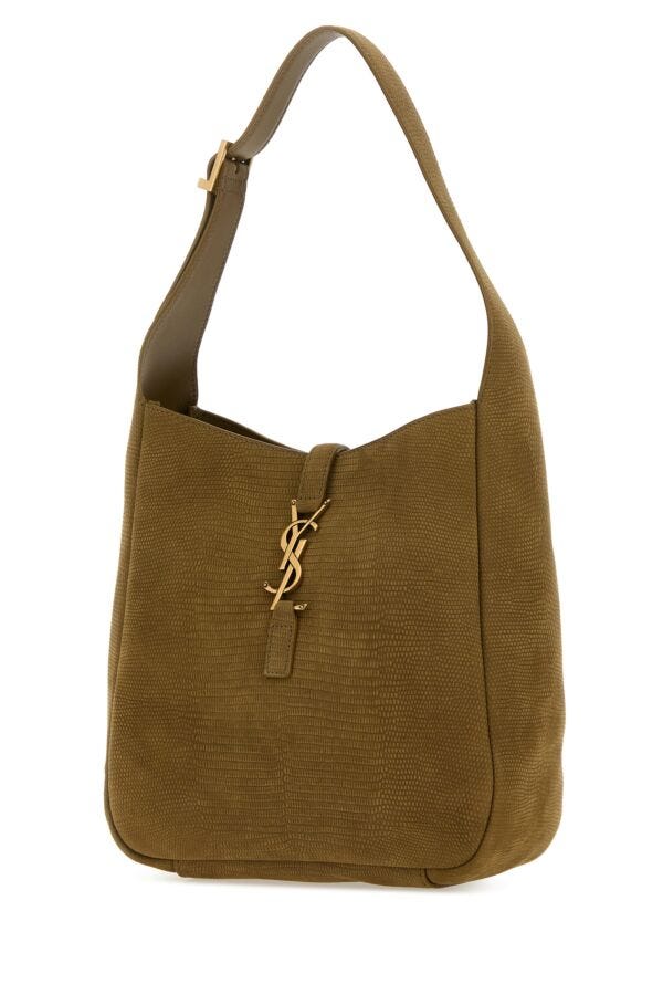 Saint Laurent Woman Brown Leather Small Le 5 ÃƒÆ’Ã†â€™Ãƒâ€šÃ‚Â  7 Soft Shoulder Bag