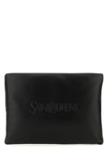 Saint Laurent Man Black Leather Pouch