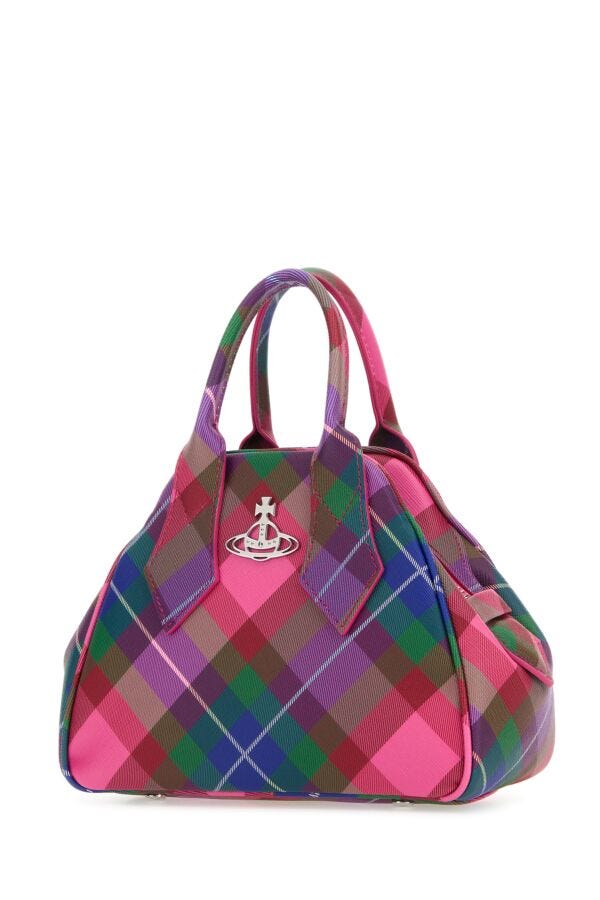 Vivienne Westwood Woman Printed Synthetic Leather Small Yasmine Handbag
