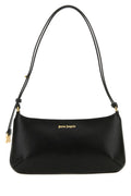 Palm Angels Woman Black Leather Giorgina Shoulder Bag