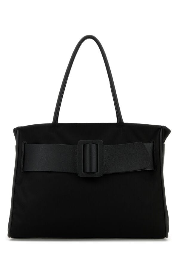 Boyy Woman Black Nylon Bobby Weekend Soft Shopping Bag
