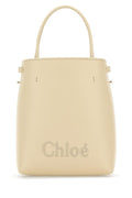Chloe Woman Cream Leather Micro Chloe Sense Handbag
