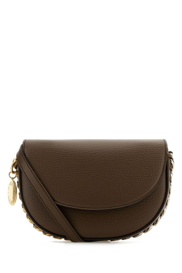 Stella Mccartney Woman Brown Alter Mat Shoulder Bag