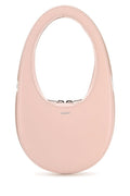 Coperni Woman Light Pink Leather Mini Swipe Handbag