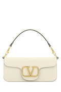 Valentino Garavani Woman Ivory Leather LocÃƒÆ’Ã‚Â£Ãƒâ€šÃ‚Â² Handbag