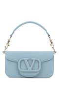 Valentino Garavani Woman Light Blue Leather LocÃƒÆ’Ã‚Â£Ãƒâ€šÃ‚Â² Handbag