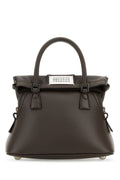 Maison Margiela Woman Brown Leather Micro 5Ac Handbag
