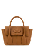 Tod's Woman Caramel Leather Mini Bag Reverse Handbag