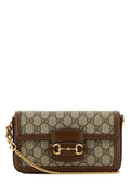 Gucci Woman Gg Supreme Fabric Mini Gucci Horsebit 1955 Handbag