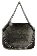 Stella Mccartney Woman Embellished Mesh Mini Falabella Handbag