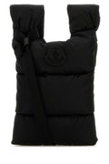 Moncler Woman Black Nylon Legere Crossbody Bag