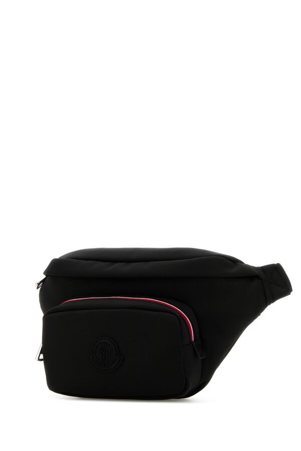 Moncler Man Black Nylon Blend Durance Belt Bag