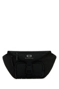 Balenciaga Woman Black Fabric Large Unity Belt Bag
