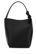 Jw Anderson Woman Black Leather Jwa Corner Shoulder Bag