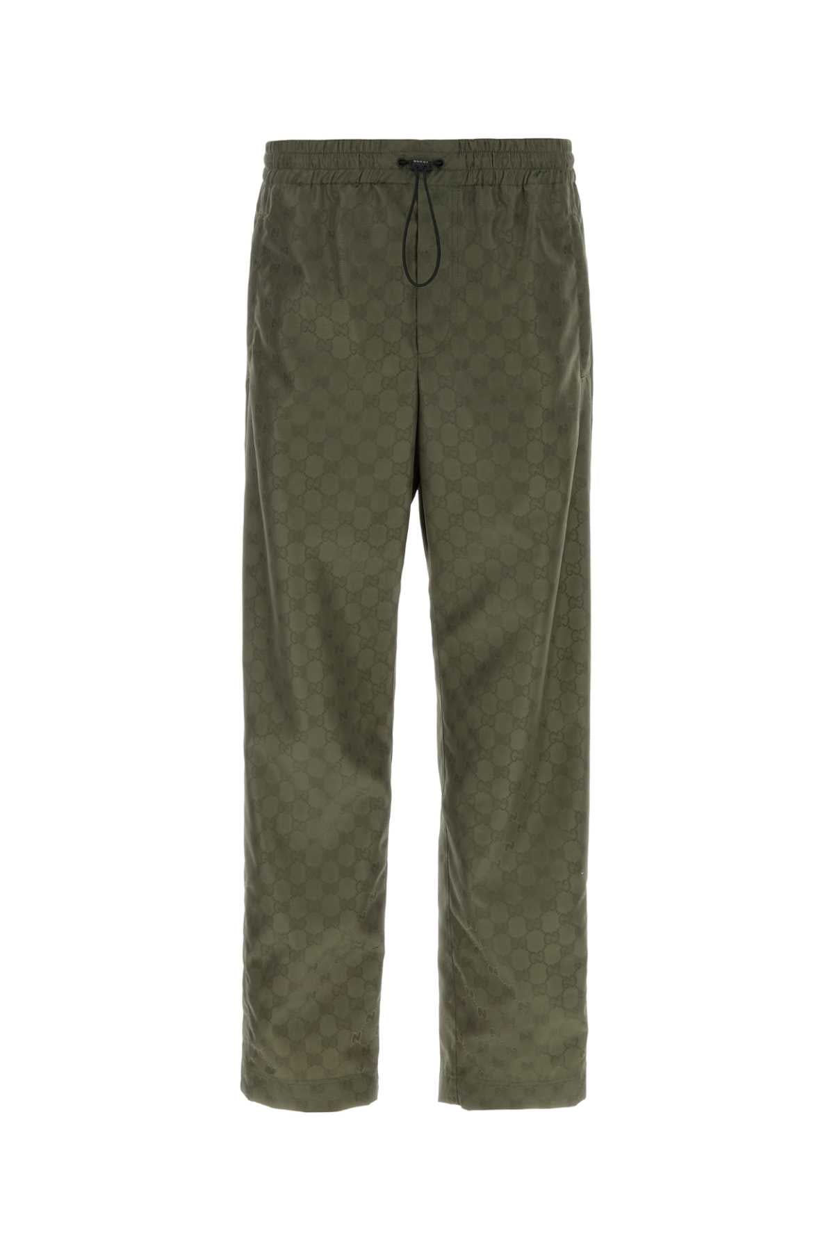 GUCCI Nylon Cargo Pants for Men - 24W Collection